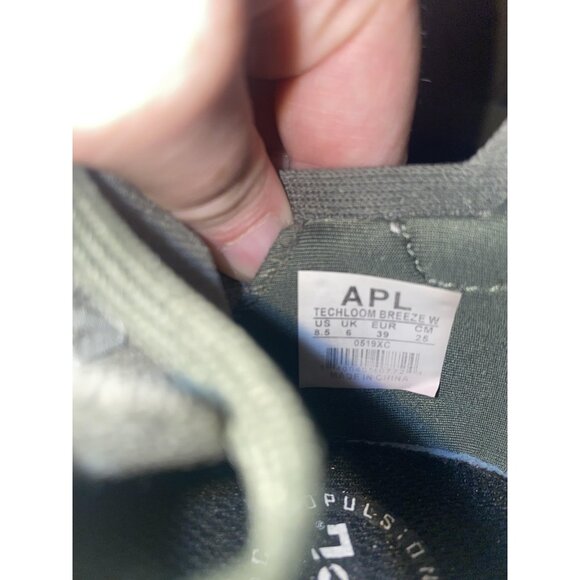 APL TechLoom Breeze Shoes Womens Size 8.5 Green Knit Lightweight Running Sneaker - Picture 5 of 5